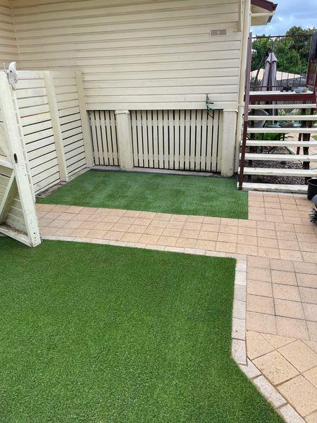 Artificial turf for new homes